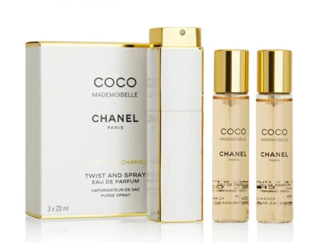 新品★CHANEL香水　ココ マドモアゼルツィスト＆スプレイ　オードゥパルファム