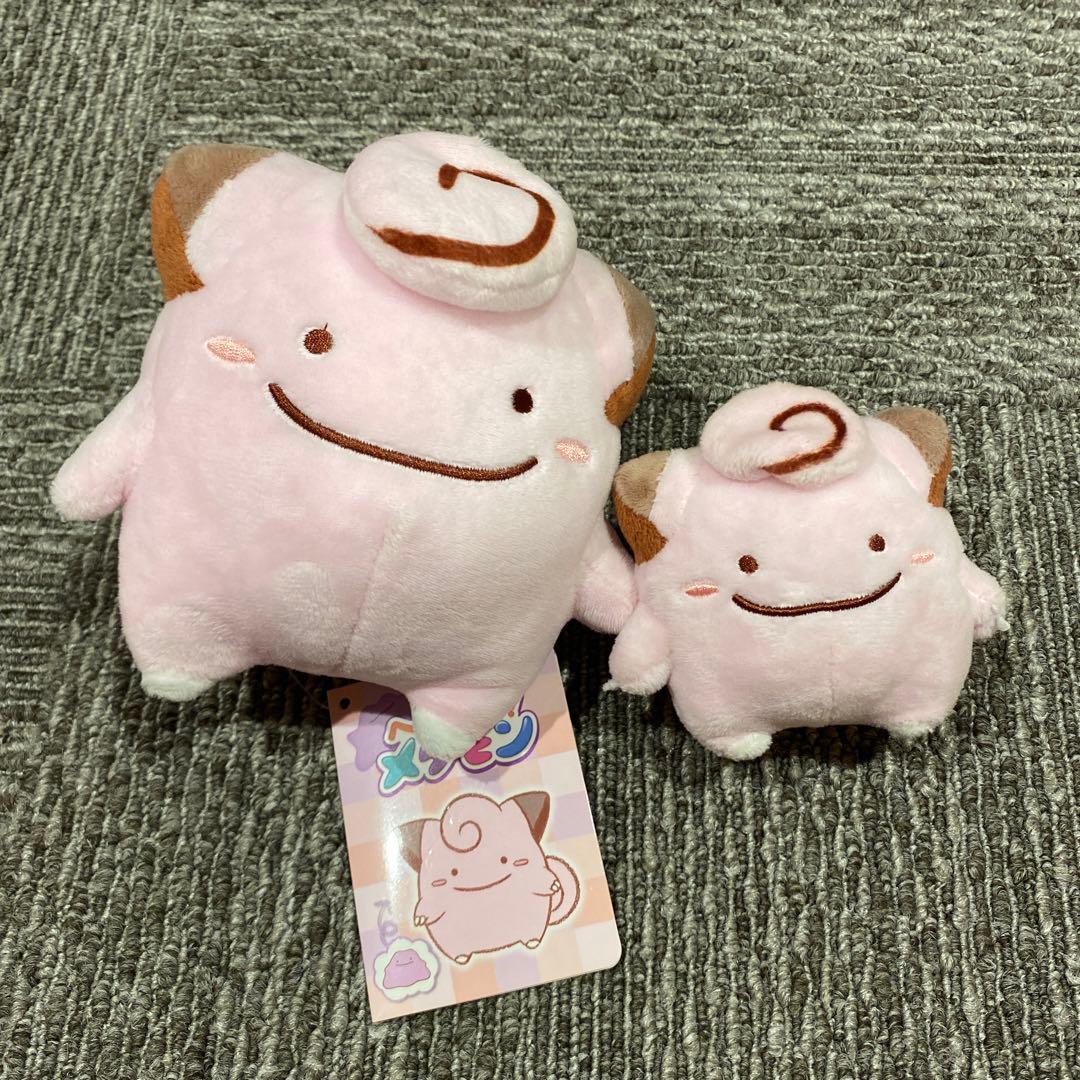 ポケモン ピッピ ぬいぐるみ へんしん メタモン マスコット ２点