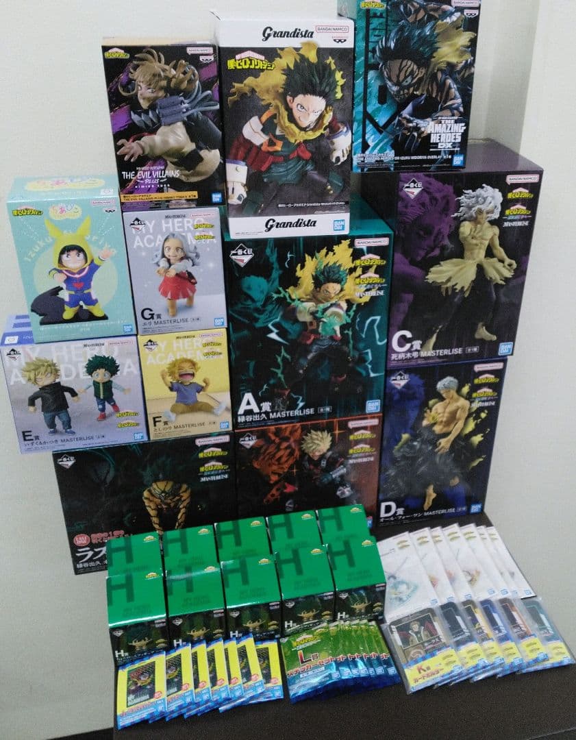 一番くじ 僕のヒーローアカデミア 更に向こうへ 他プライズフィギュアセット