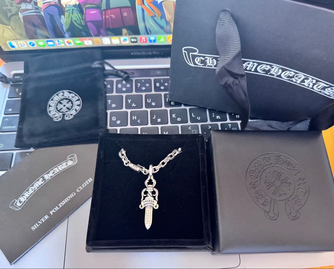 Chrome Hearts 剣型ペンダント ネックレス