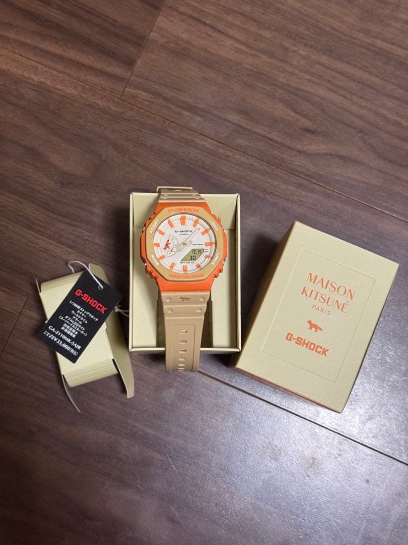 開封検品のみ！　メゾンキツネ　 G-SHOCK 限定品　CASIO コラボ