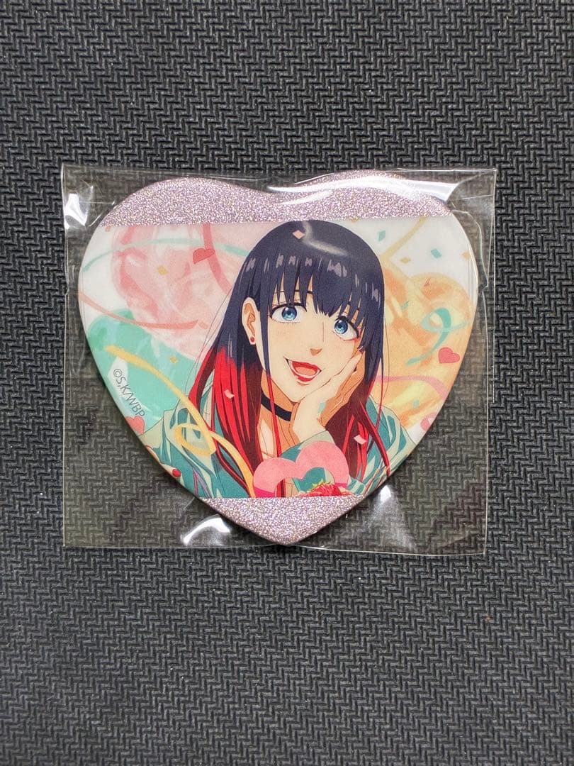 ウィンドブレイカー ウィンブレ ランダムハート型グリッター缶バッジ