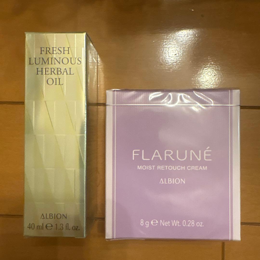 お値下げ中　アルビオンハーバルオイル＆モイストリタッチ