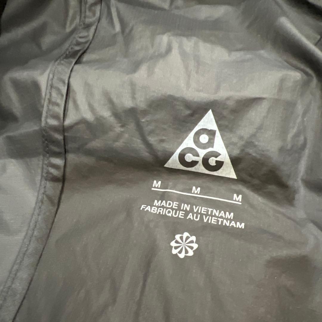 新品】 Mサイズ NIKE ACG ウィンドプルーフ フーディ ジャケット