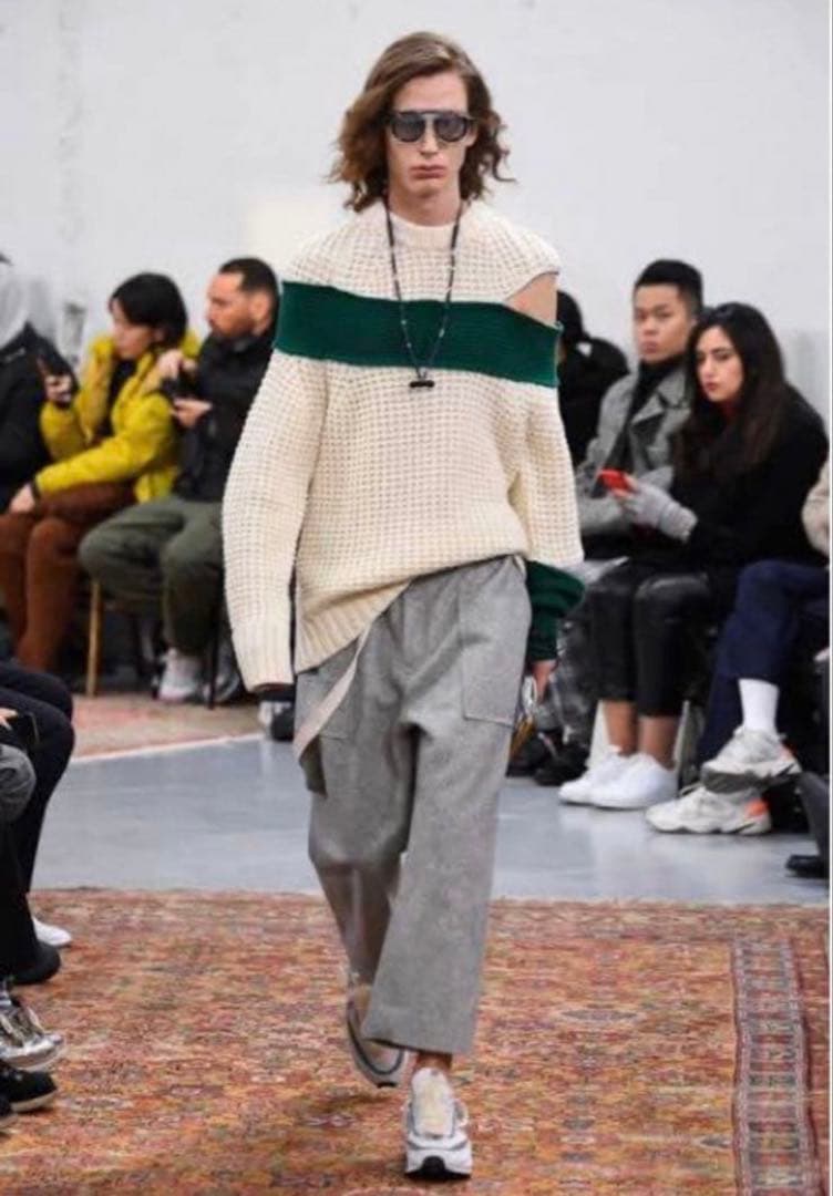 sacai 19aw ニット