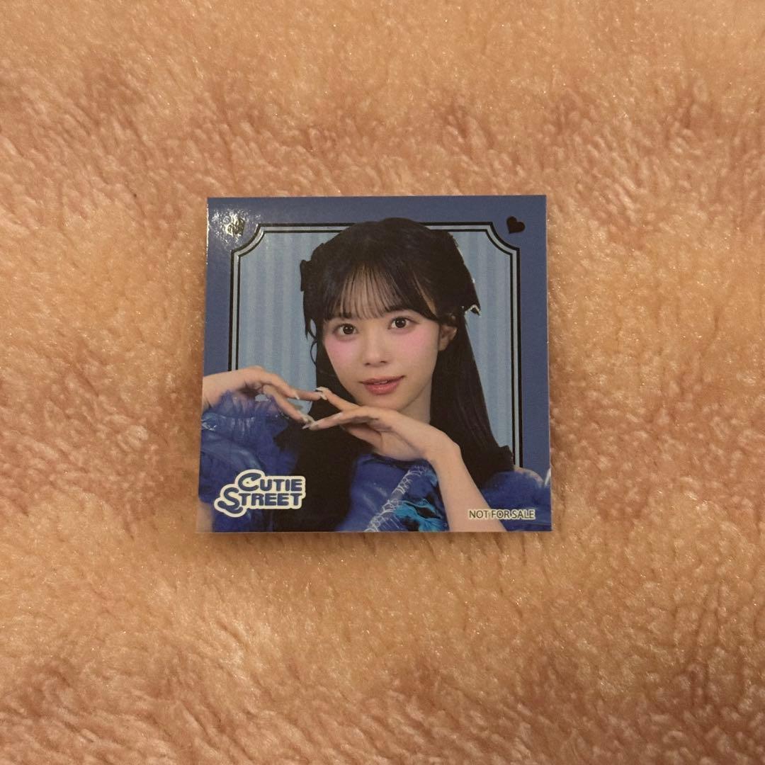 CUTIE STREET 増田彩乃 抽選会 参加賞 ステッカー - メルカリ