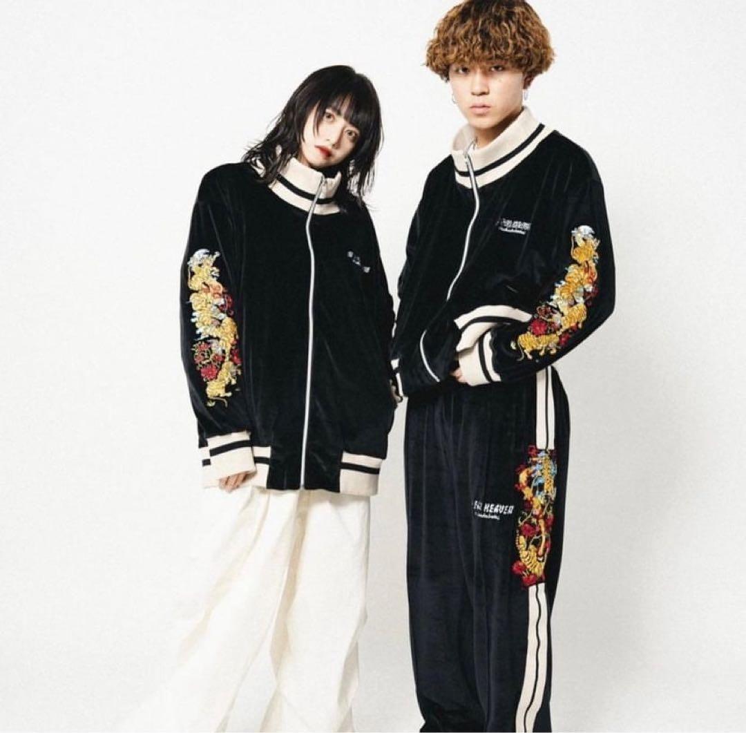 AS FAR HEAVEN 別珍 虎 日本限定版 スカジャン unisex AS FAR HEAVEN 別珍 虎 日本限定版 スカジャン unisex