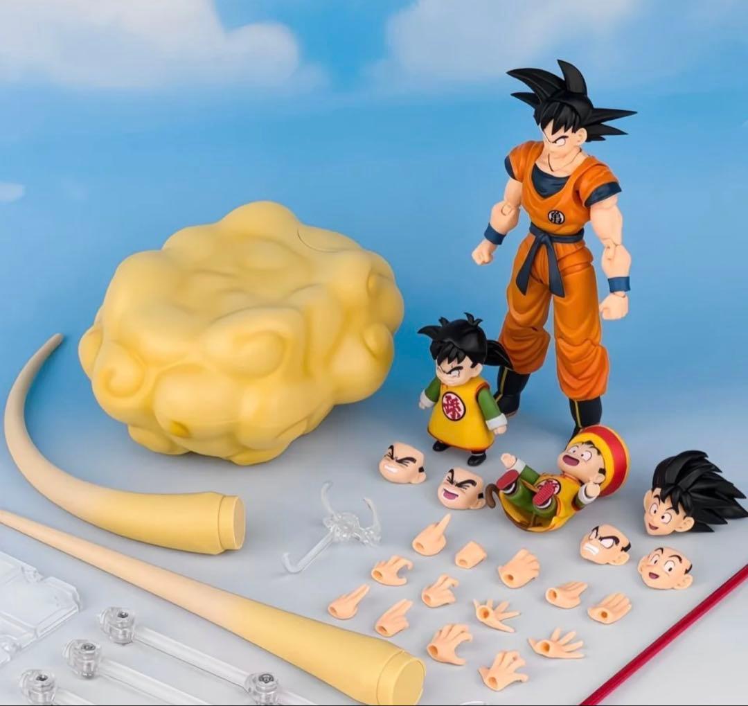 DEMONIACALFIT 孫悟空＆孫悟飯-幼年期-＆筋斗雲 S.H.Figuarts 孫悟空＆孫悟飯-幼年期-＆筋斗雲 -Exclusive Edition