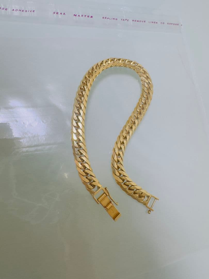 喜平k18 30.22g 6面 20cm ブレスレット