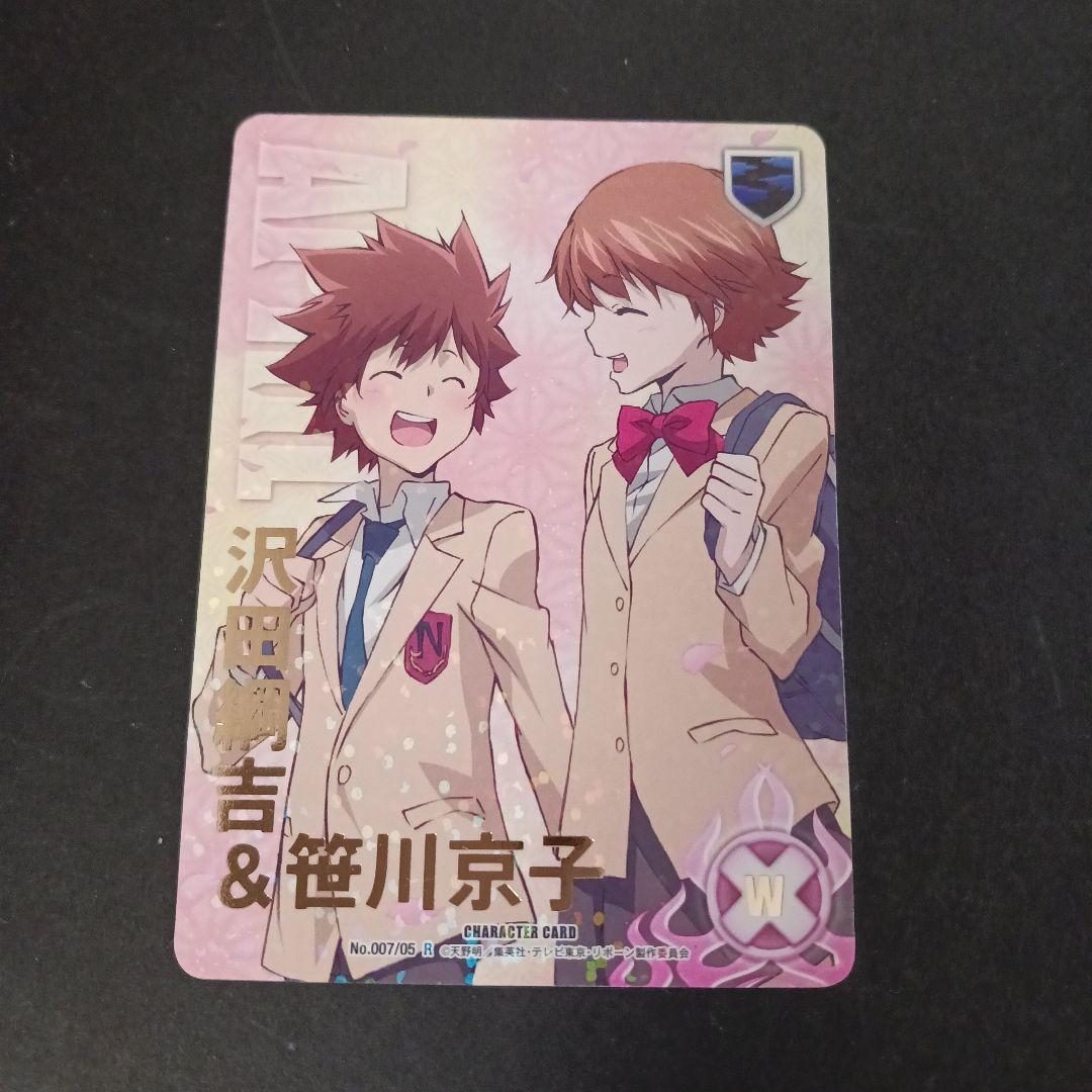 家庭教師ヒットマンREBORN！ CCG 沢田綱吉&笹川京子 R - メルカリ