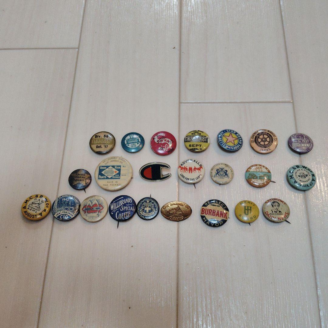 ビ*H様 ビンテージ ピンバッジ コレクション