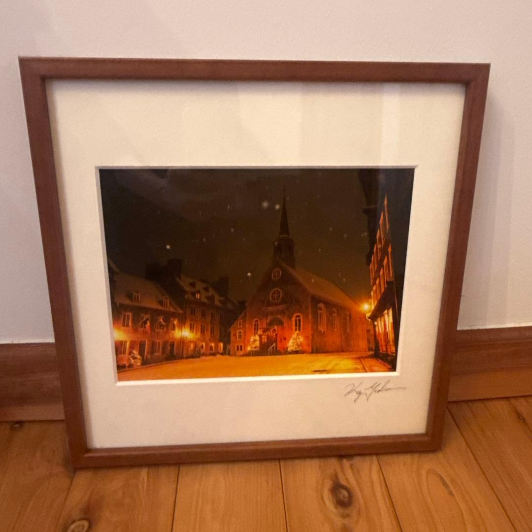 吉村和敏　写真額　サイレントナイト