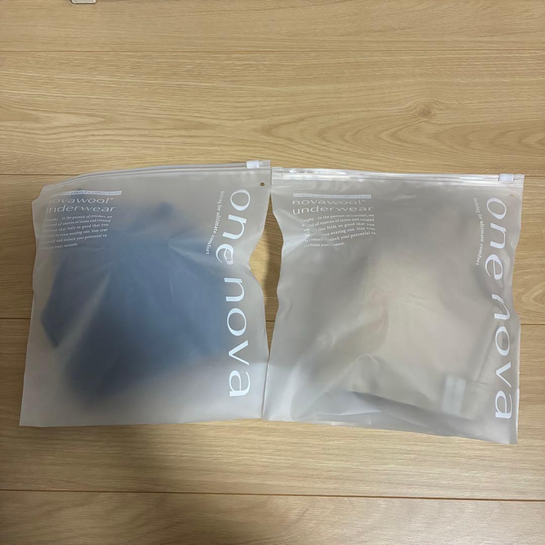 one nova 3Dワイヤレスブラ CD/65-70 ２個セット