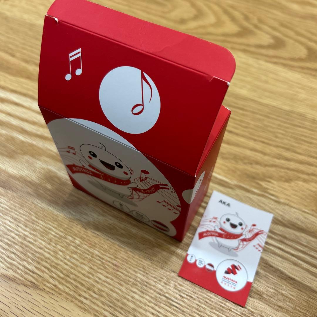 大阪関西万博 オーストリアパビリオン アカシロアカ ぬいぐるみ