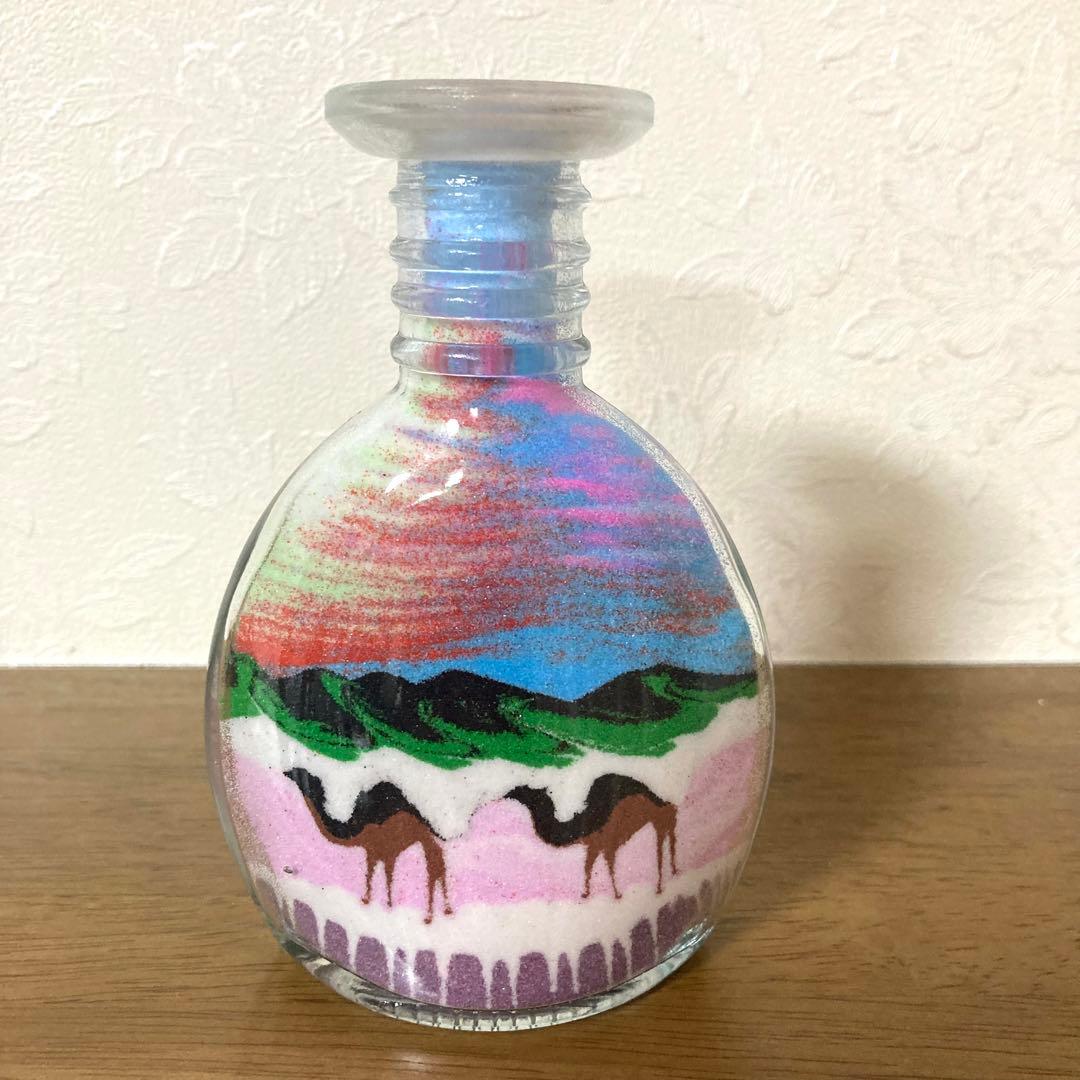 2025 大阪・関西万博 ヨルダン サンドアート(大) 砂漠 砂 ラクダ