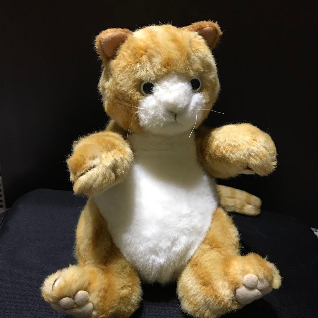ぬいぐるみ 猫 ねこ ホワッツマイケル サンアロー レトロ❣️ - メルカリ