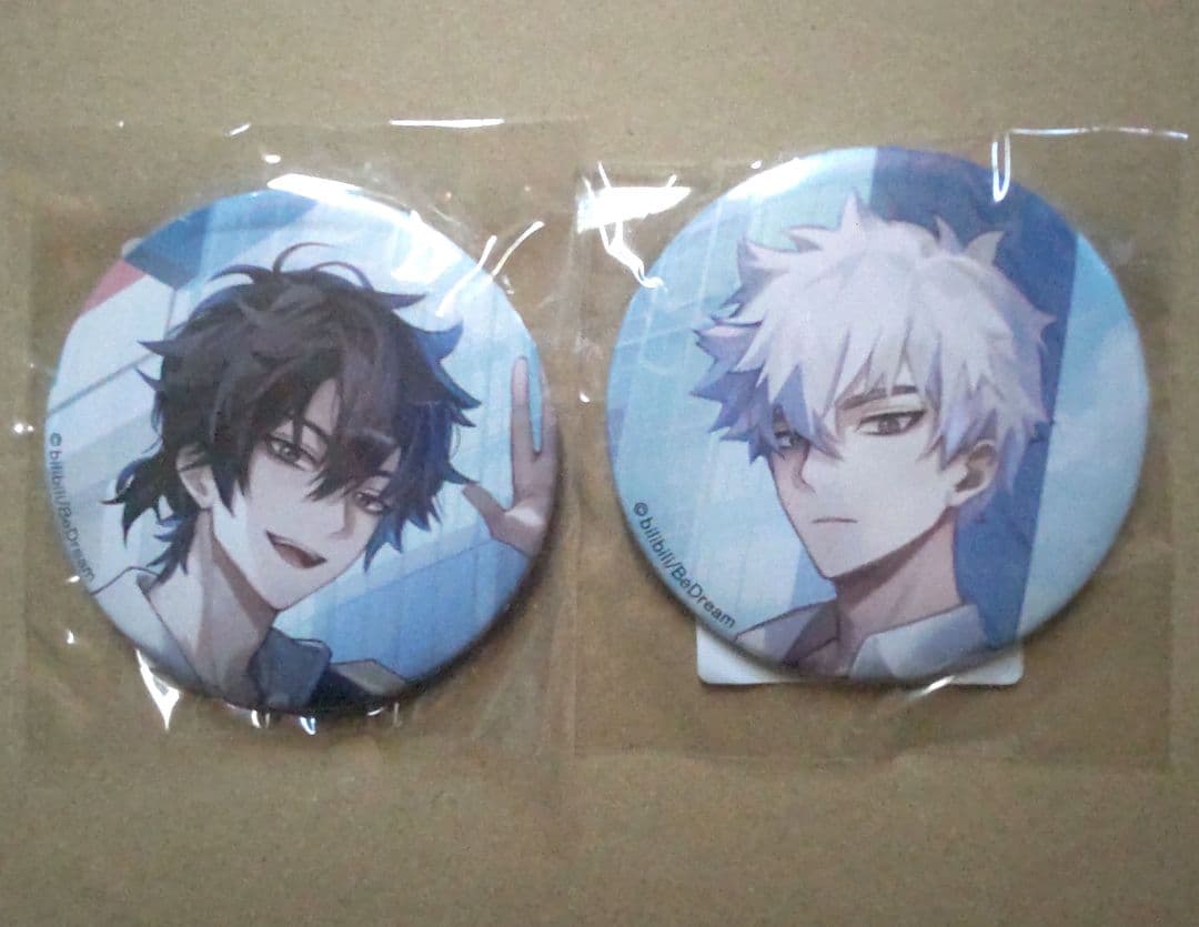 くじ引き堂 『時光代理人』 缶バッジ 2点 - メルカリ