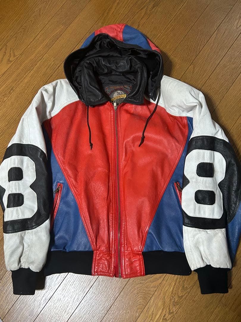 週末限定値下げ　HARAJUKUMOTHER 8Ball レザージャケット