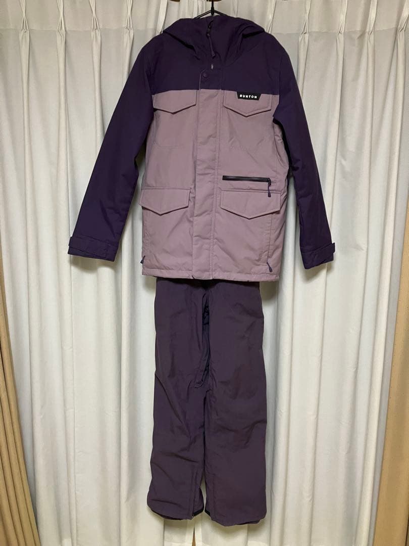 BURTONセットアップ スノーボードウェア サイズ S & M