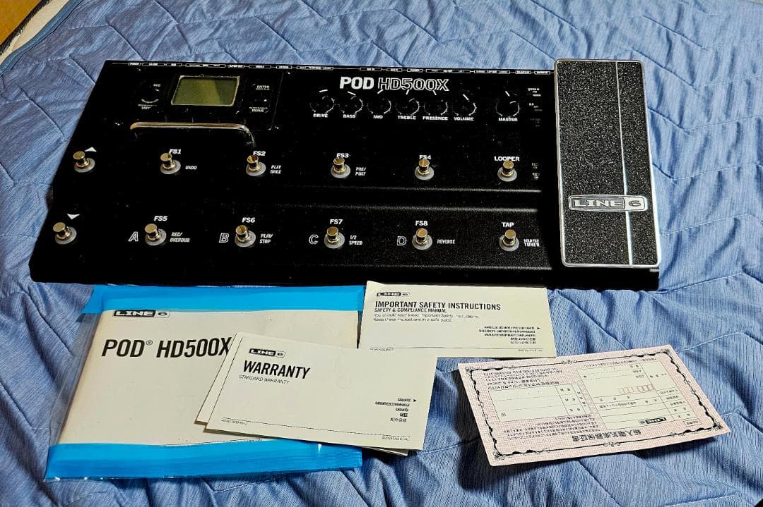 Line 6 POD HD500X マルチエフェクター