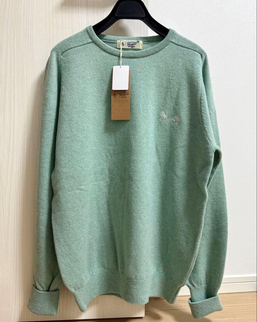 【新品未使用タグ付き】 CLUBHAUS Munsingwear コラボニット SAINT MICHAEL(セントマイケル) CP CREW KNITSMILEダメージ加工ニット