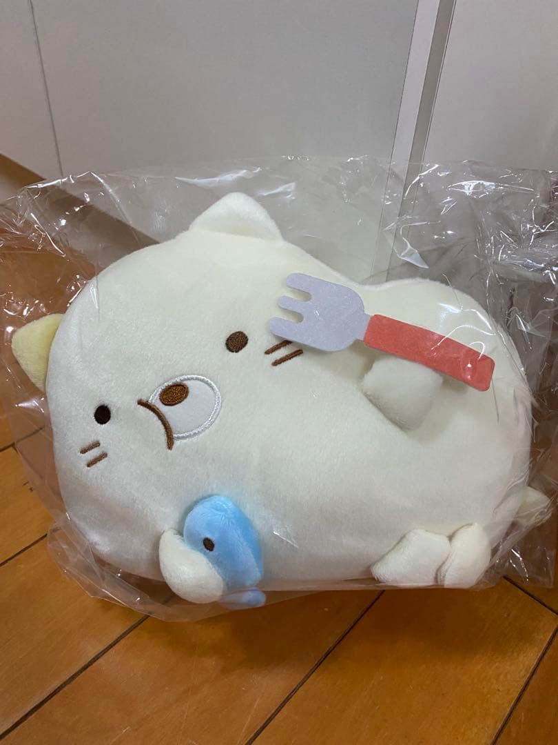 すみっコぐらし　ネオすみっコくじ　ラストすみっコくじ賞　ぬいぐるみ　ねこ すみっコぐらし くじ ラストワン賞 ねこ ぬいぐるみ - メルカリ