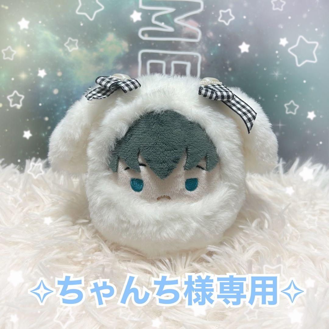 ふわコロりん 着せ替え ぬいぐるみ ボア うさ耳着ぐるみ ぬい服