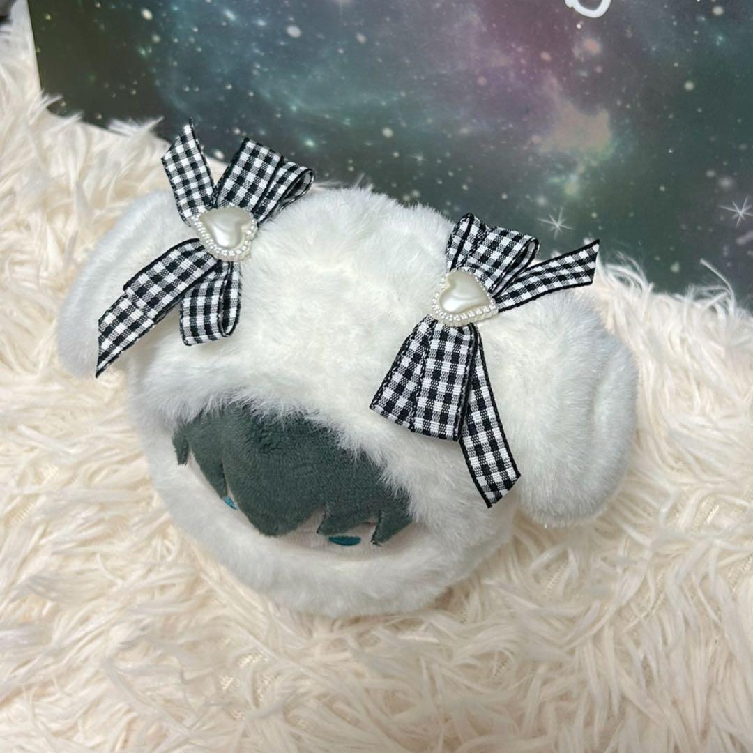 ふわコロりん 着せ替え ぬいぐるみ ボア うさ耳着ぐるみ ぬい服