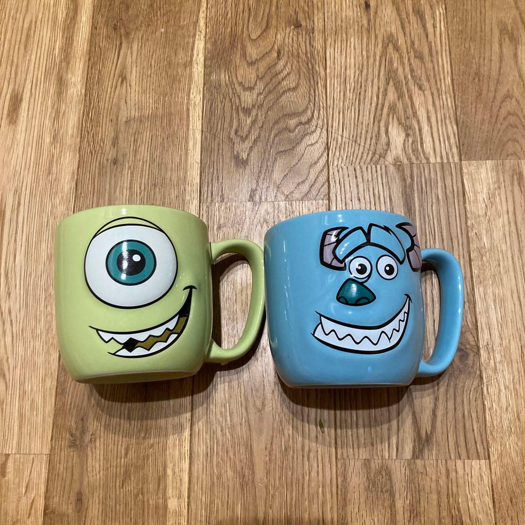ディズニー モンスターズインク マグカップ マイク サリー 2点セット