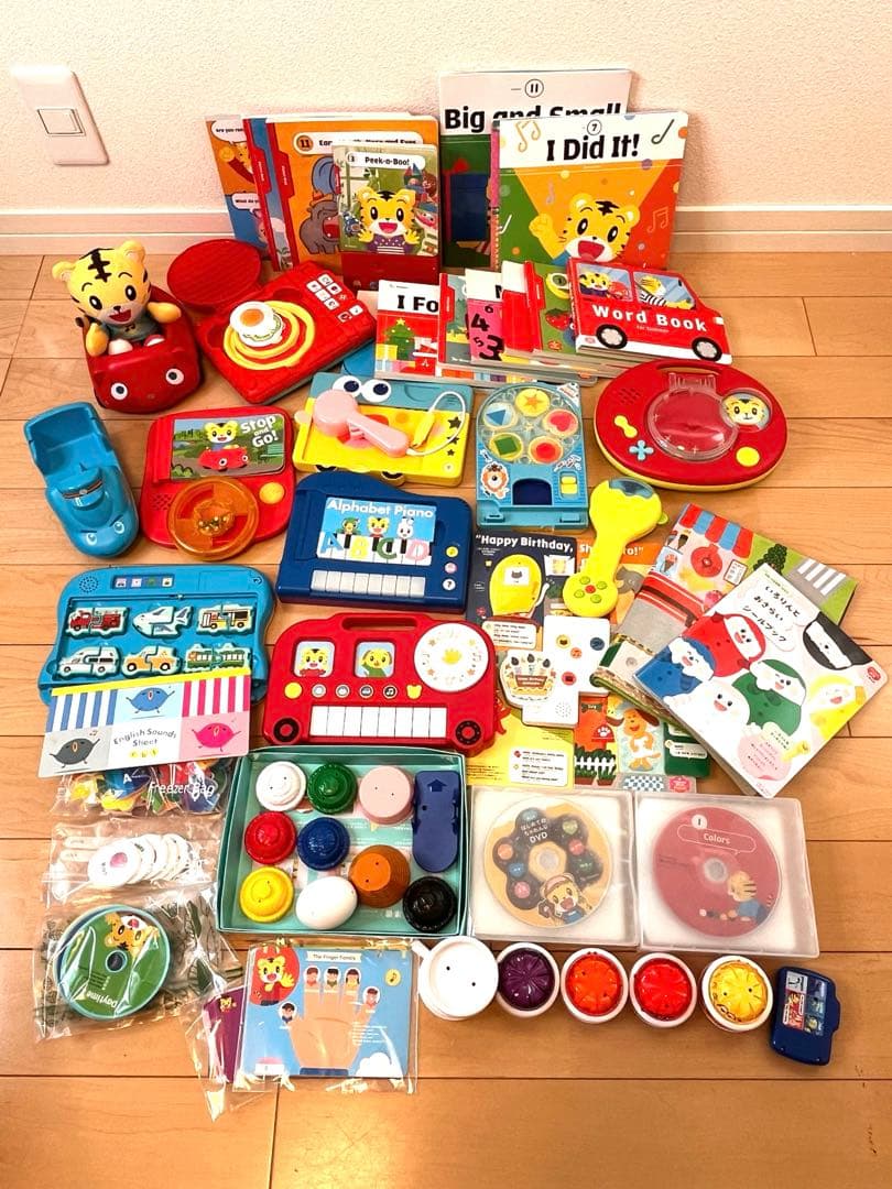 DVD付　こどもちゃれんじ　English エデュトイ　2年8ヶ月分　1〜4歳