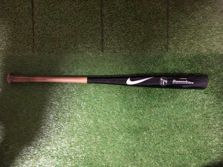 阪神タイガース 鳥谷 敬 使用 ナイキ 硬式 木製バット NPB マーク