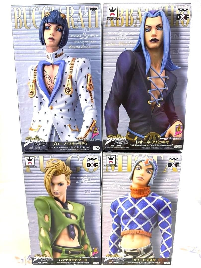 ジョジョの奇妙な冒険 黄金の風 DXF Passione ブチャラティチーム ジョジョの奇妙な冒険第5部 黄金の風 DXF Passione ブチャラティチーム