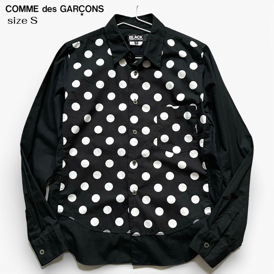BLACK COMME des GARCONS ドットシャツ size S