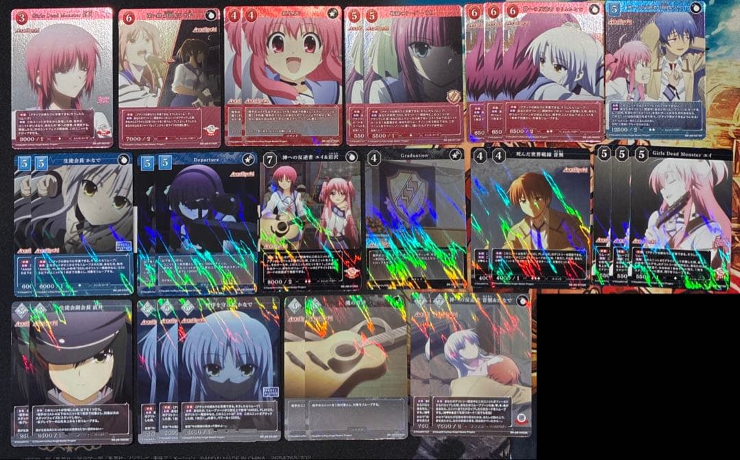 ビルディバイド Angel Beats! SR以下 全種 セミ4コン - メルカリ