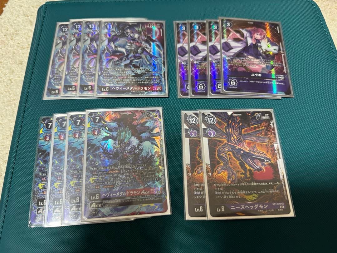 デジモンカード ヘヴィーメタルドラモン ユウキ パラレル セット