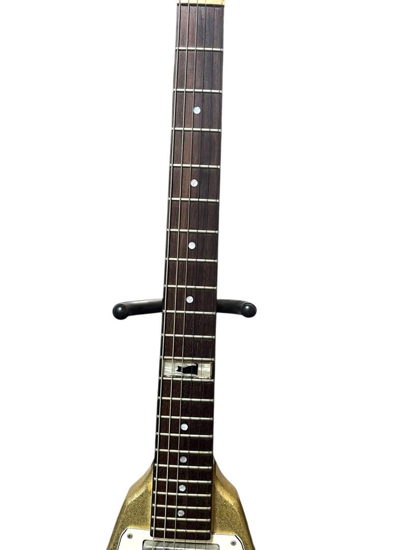 激レア burny LV-115KK フライングV ラルク ken ピンクエレキ - メルカリ