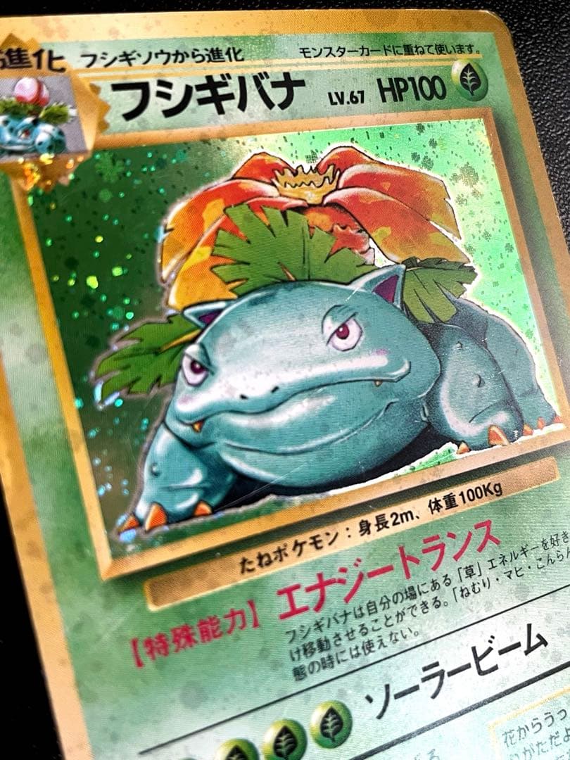 フシギバナ Lv.67 No.003 エナジートランス 旧裏 第1弾拡張パック