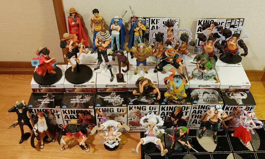 ワンピース レア KING OF ARTIST 開封品　25体まとめ売り