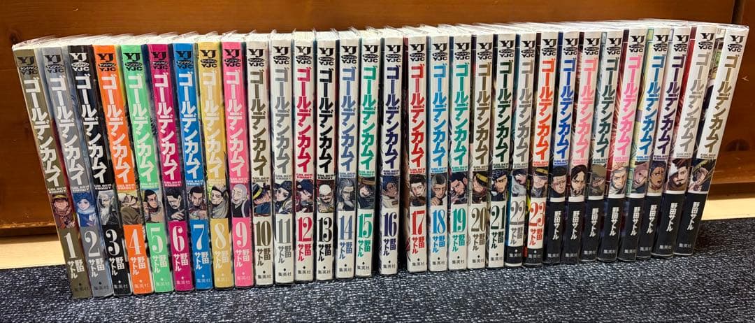 ゴールデンカムイ単行本 全巻セット (1〜31巻) 全巻ブックフィルム付 ゴールデンカムイ 1巻~31巻 全巻 初版本 全巻帯つき 状態良好｜Yahoo