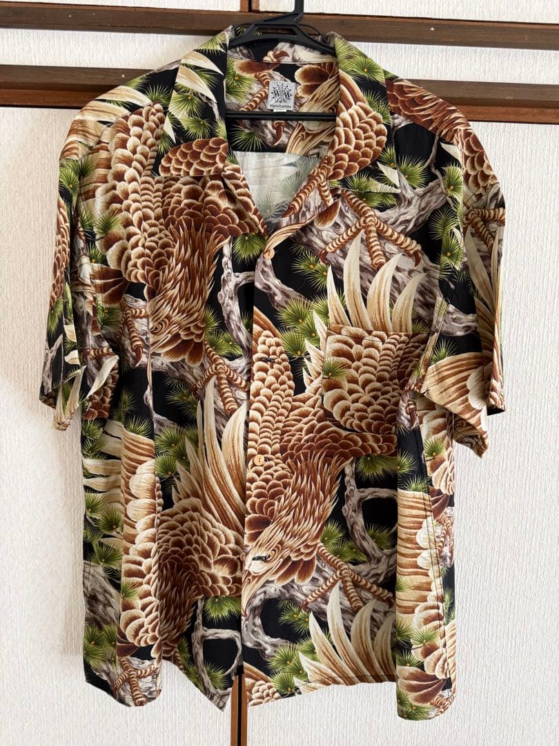 WearMasters XL アロハシャツ KAHALA×NEWYORKER】DUKE'S PAREO アロハシャツ(85775754-2025