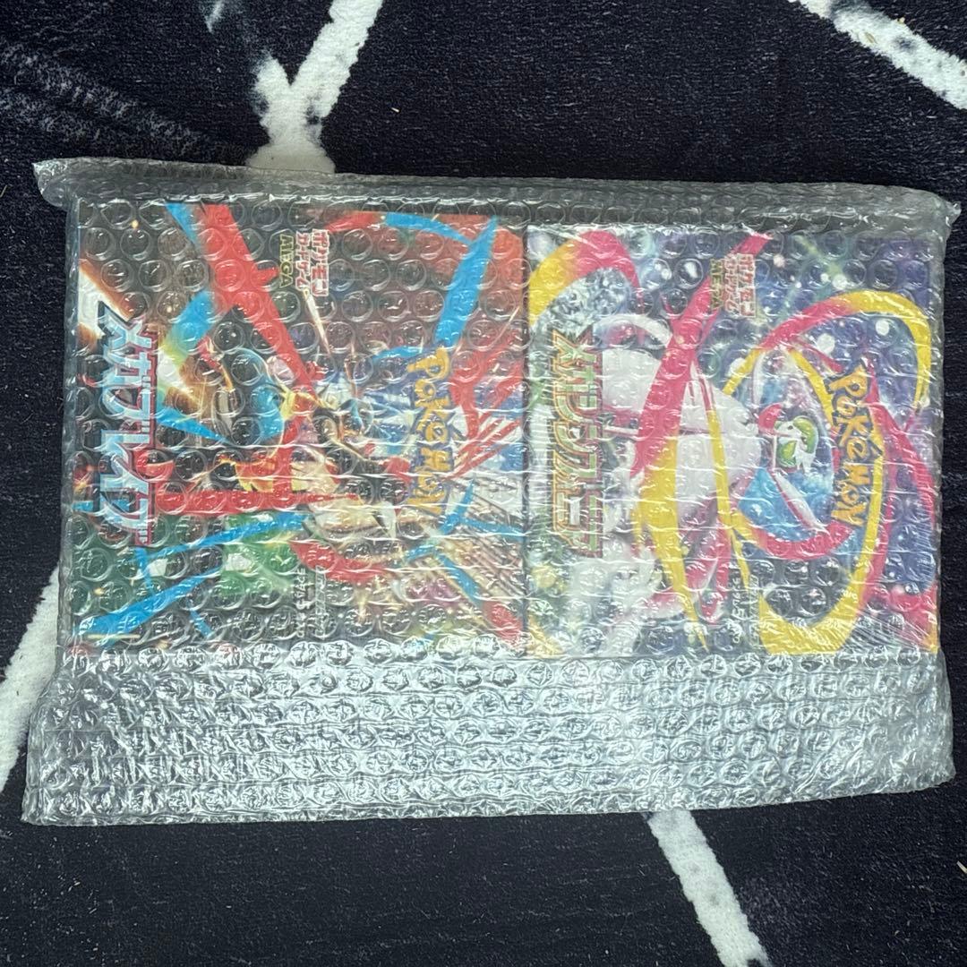 シュリンク付き　メガシンフォニア、メガブレイブ　各30パック入り完全未開封