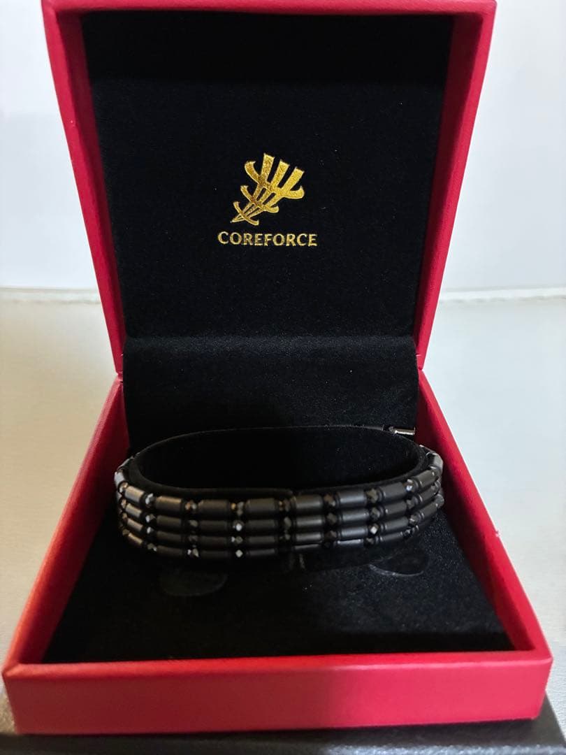 jack様　コアフォースループ　ブラックスピネルネックレス CFL70