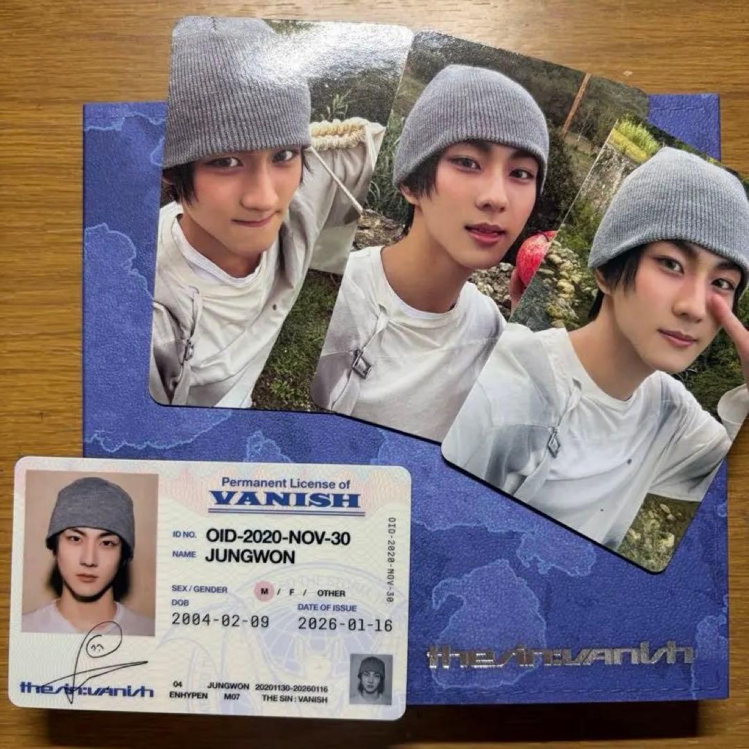 THE SIN:VANISH(FUGITIVES Ver.)ジョンウォン トレカ - メルカリ