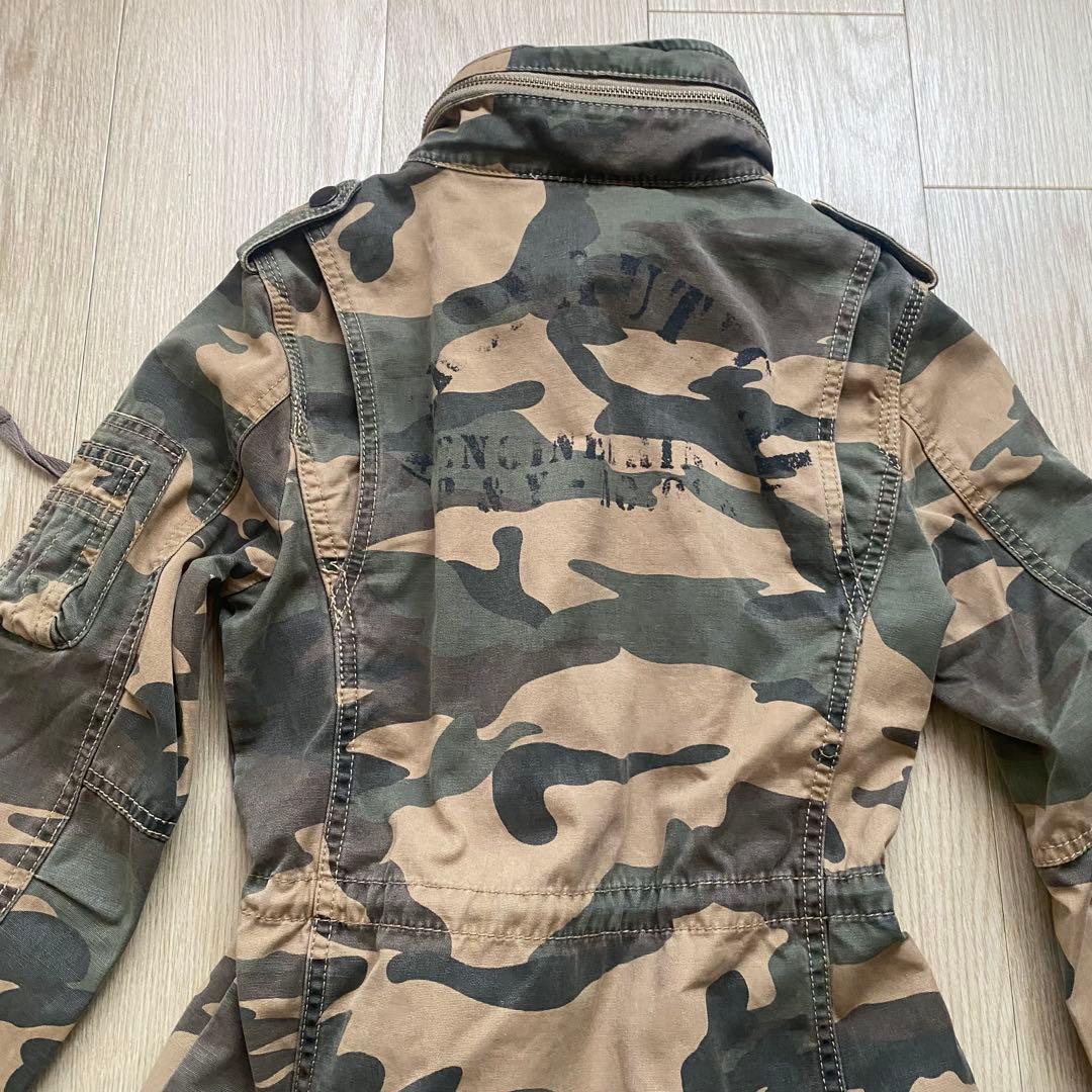 y2k 迷彩 ミリタリージャケット フェアリーグランジ 森ガール 韓国