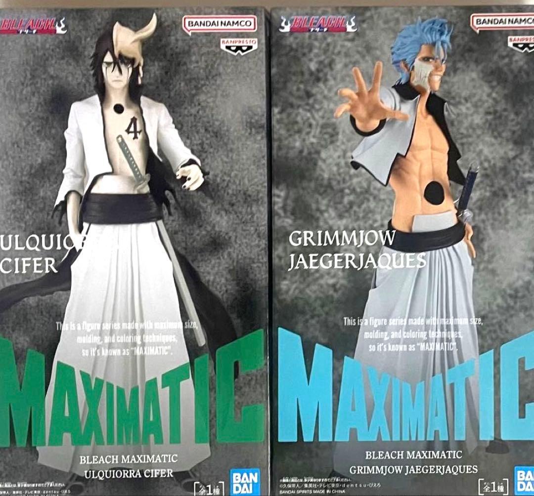 BLEACH MAXIMATIC ブリーチフィギュア ウルキオラ＆グリムジョー
