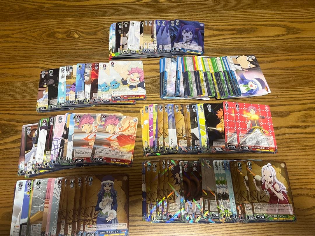 ヴァイスシュヴァルツ フェアリーテイル R以下 ほぼ4コン - メルカリ