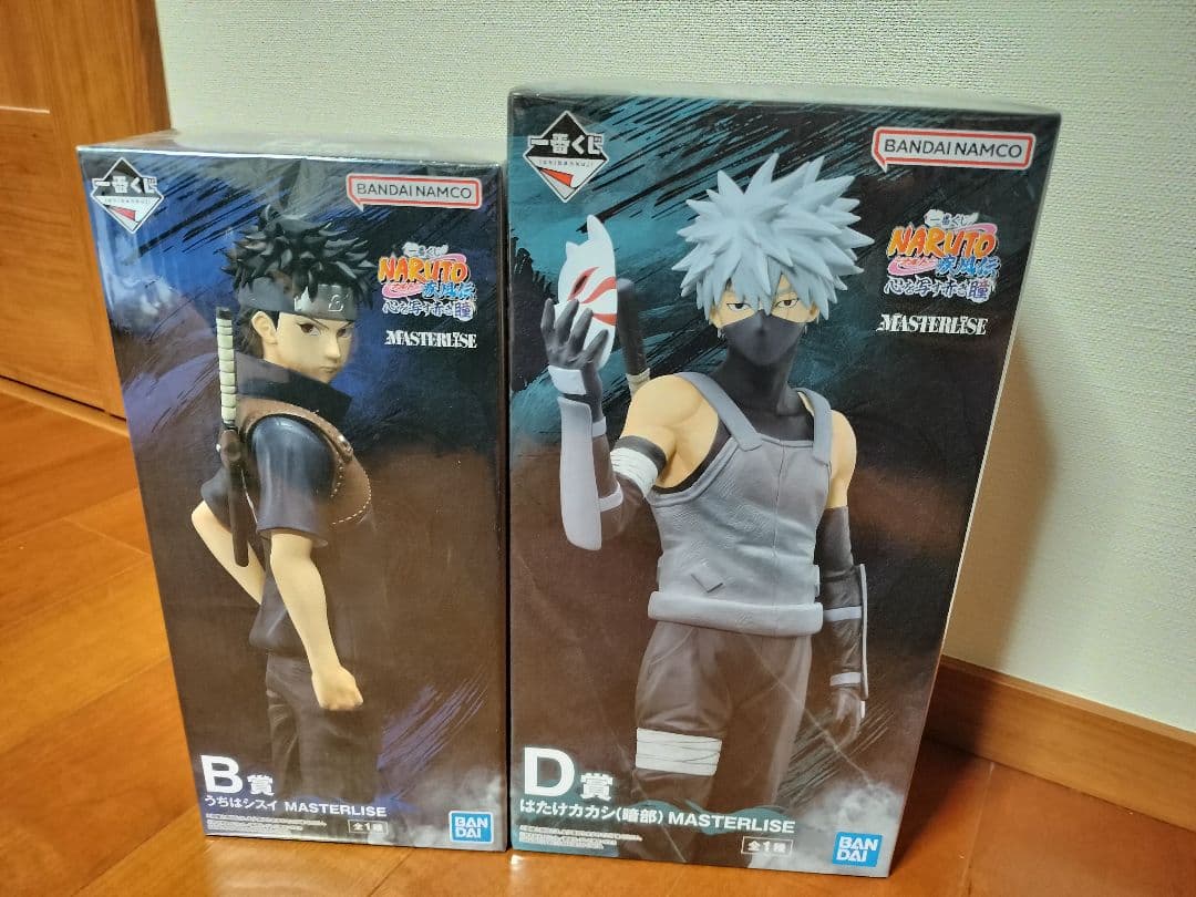 一番くじ　ナルト　 NARUTO B賞 うちはシスイ D賞 はたけカカシ(暗部)