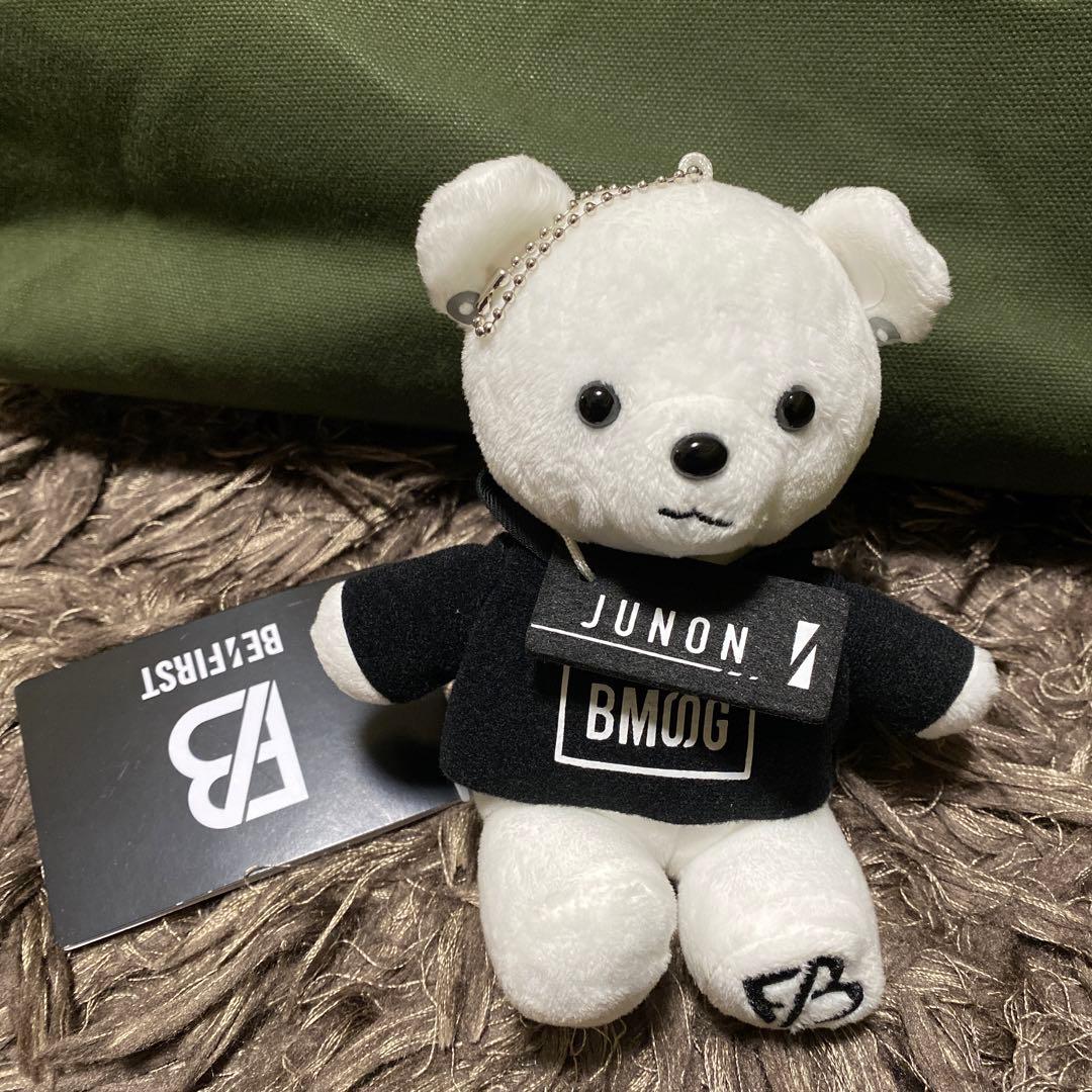 ビーファースト ジュノン JUNON ぬいぐるみ くま BMSG パーカー - メルカリ