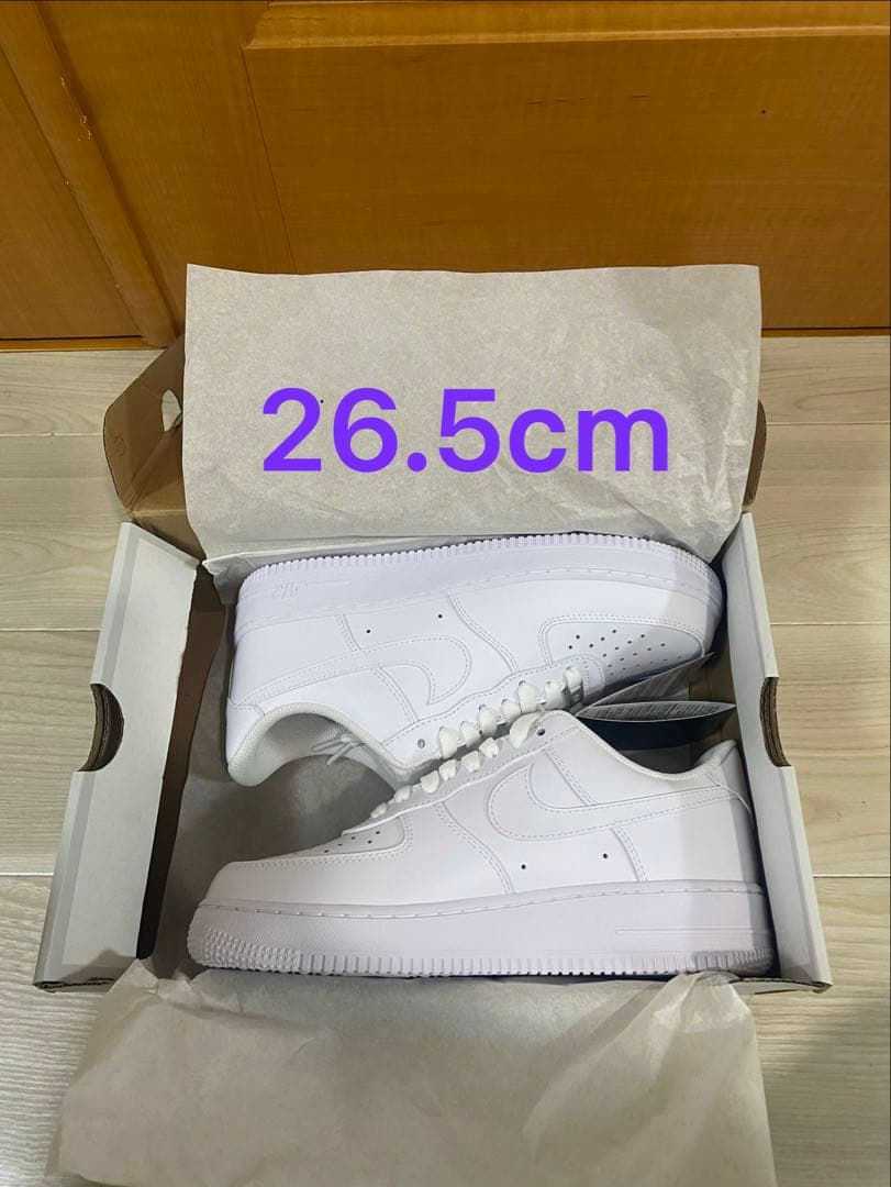 26.5cm新品Nike Air Force 1 ‘07 ナイキ エアフォース1 26 5㎝ NIKE AIRFORCE1 07 ナイキ エアフォース1 カーキ｜Yahoo!フリマ