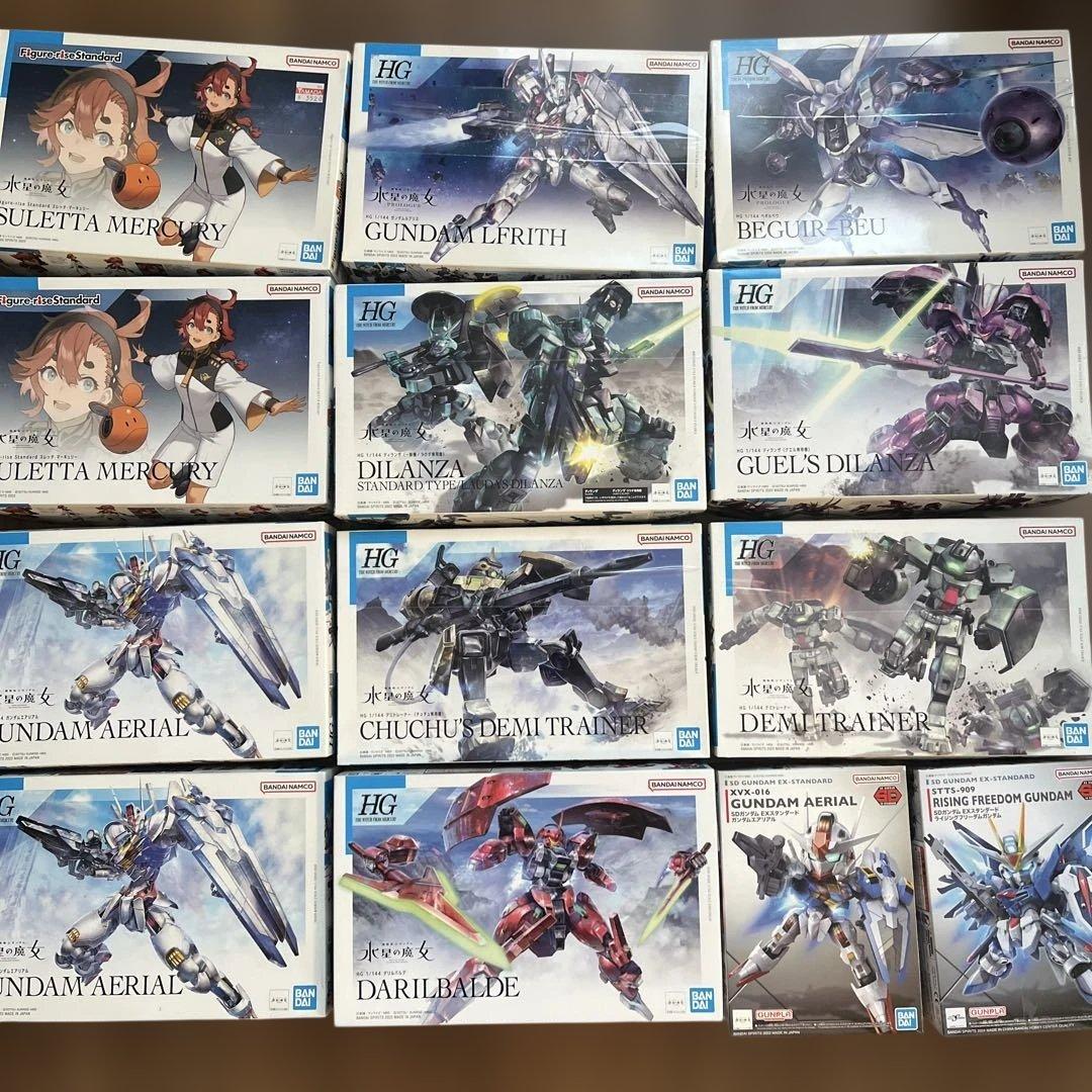 ガンプラ　まとめ売り　水星の魔女シリーズ